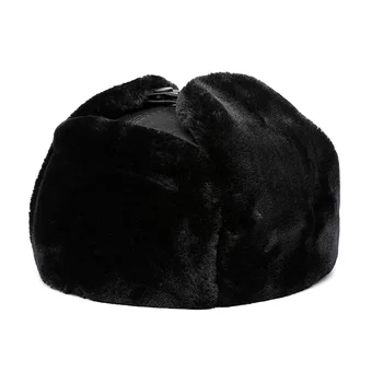 GPBD Žiemą Šilta Kepuraitė Vyrų Odos Skrybėlę Galvos Odos Sluoksnis, Oda Dome Bžūp Lauko Žiemos Skrybėlę Ausų Apsaugos Lei Feng Skrybėlę